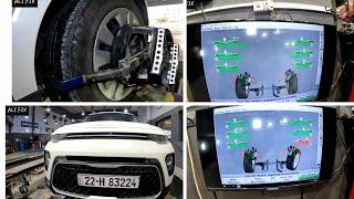 отрегулировать углы установки колес корейские автомобили ... kia soul