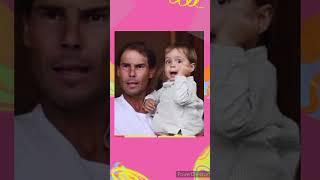 Rafael Nadal's Son Cute Antics t at Paris Olympics  #viralshort