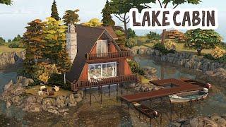 Lake Cabin || The Sims 4: Speed Build