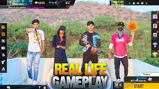 Free Fire Gameplay In Real Life || Comedy Video || Free Fire In Real LIfe || Kar98 army