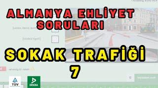 Sokak Trafiği 7 | Demiryolu Geçitleri Duruş-Park Yasakları | Almanya Ehliyet Sınavı Soruları 2024