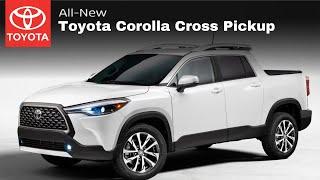 2025 Toyota Corolla Cross Pickup | New Compact Pickup Truck | Exterior Design | Car News | Animetroh