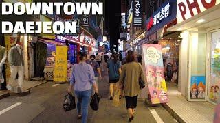 【Korea City Tour】Daejeon - Downtown Joongangno Street Walk ‍️