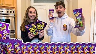 WE TRIED THE NEWEST TAKIS... (OLD VS NEW TAKIS)