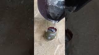 Amazing Casting Copper Snail out of Scrap Perfect Restore #shorts #viralvideo #reels #restoration