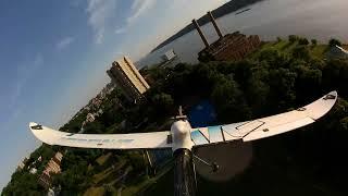 HAWKSKY V2 RC PLANE FPV FLIGHT: NEW VENUE SPEED RUN W/AEROBATICS & BEAUTIFUL VIEW MUST SEE!