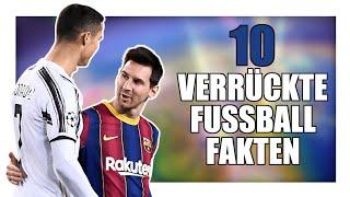 10 VERRÜCKTE Fußball Fakten die tatsächlich WAHR sind!! ️