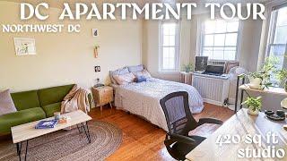 APARTMENT TOUR in Washington DC | My $1,450/Month Studio