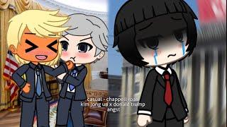 “casual” by chappell roan - kim jong un x donald trump angst - gacha life - obviously satire - glmv