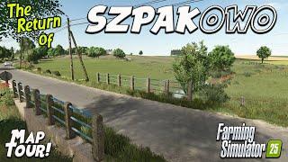 HOW DOES IT HOLD UP? “SZPAKOWO” MAP TOUR! ON Farming Simulator 25 (Review) PS5.