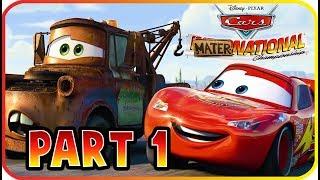 Cars Mater-National Championship Walkthrough Gameplay Part 1 (PS3, X360, Wii, PS2) Radiator Springs