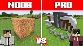 How To Build Modern Starter House in Minecraft!