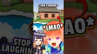Kiara can't stop laughing when she sees Ina's house...