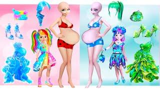 Frozen Elsa & Ladybug: Maternity Fashion Reveal | Style Wow