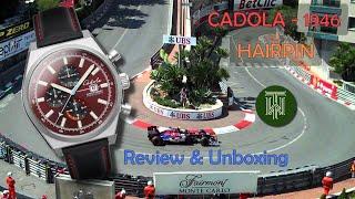 Cadola Hairpin 100m Multi-Function Watch - Review & Unboxing (CD-1013 / ISA Cal 9232)