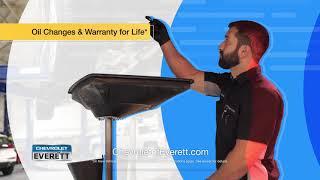 2. Oil Changes and Warranty For Life! | Chevrolet of Everett