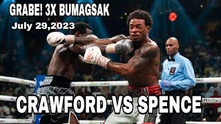 Terrence Crawford vs Errol Spence Boxing Fight highlights July 29,2023