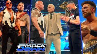 WWE SmackDown 20 September 2024 - The Rock Angry With Roman Reigns, LA Knight US Title Match, Cody ?