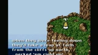 Final Fantasy VI-Celes Commits Suicide