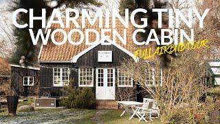 Touring the MOST CHARMING TINY WOODEN CABIN in Copenhagen | Full Airbnb Tour