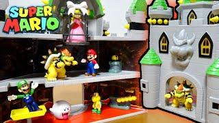 Super Mario Figure Collection DX Playset Bowser Castle!
