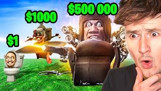 $1 vs $500,000 Toilet!