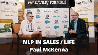 SalesClub: NLP in sales / life. Interview with Paul McKenna