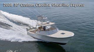 2008 30' Custom Carolina Shearline Express