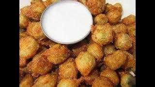 FRIED OKRA in 3 minutes  - Learn how to FRY OKRA Recipe Demonstation