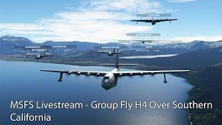 MSFS Livestream - Group Fly over San Francisco in the H-4 Spruce Goose