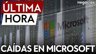 ÚLTIMA HORA | Las acciones de Microsoft caen en los movimientos previos a la apertura