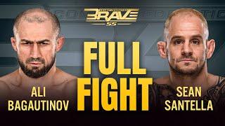 Ali Bagautinov vs Sean Santella | FULL FIGHT | BRAVE CF 55