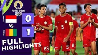  FULL HIGHLIGHT  • INDONESIA VS GUINEA • BABAK PLAY OFF ROAD TO OLIMPIADE PARIS 2024