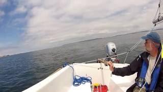 Sage 15 sloop sailing port townsend bay