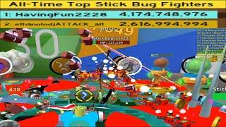 World Record 4.17B Score Stick Bug Challenge! | Bee Swarm Simulator