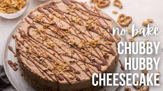 No Bake Peanut Butter Chocolate Cheesecake l The Recipe Rebel