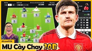 I Love CÀY CHAY | Xây Dựng Đội Hình MU "Ngon Bổ Rẻ" Mạnh Nhất FO4 / FC ONLINE Chỉ Với 20 Tỷ BP Tươi