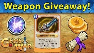 Gems of War: Merchant's Blade Giveaway