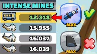 BUS FUEL BOOST IS NOT USELESS!!  "INTENSE MINES" COMMUNITY SHOWCASE - Hill Climb Racing 2