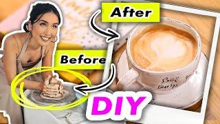 DIY: ПОСУДА своими руками! Пробую СЛЕПИТЬ кружку