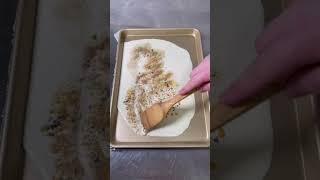 How to make rolled ice cream at home! Subscribe if you want to try and make this! #shorts