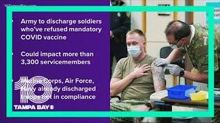 Unvaccinated soldiers to be discharged, Army announces