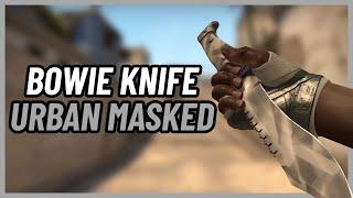  Bowie Knife Urban Masked | CSGO Knife Showcase