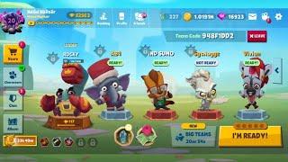 Zooba Squad Rocky Frank Betsy Phil Paolo 20 Level Upgrade Spear Gameplay