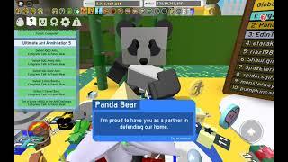 Final Panda Bear Quest Complete | Bee Swarm Simulator