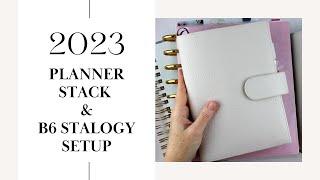 2023 Planner Stack &  B6 Stalogy Setup | Kendra Bork