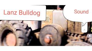 Lanz Bulldog in Fahrt Motor Sound Diesel Power