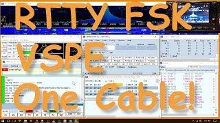 Ham Radio With K0PIR - Virtual Serial Ports Emulator Install One USB Cable