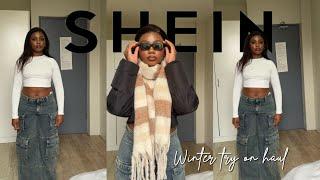 SHEIN try on haul | winter edition 2024 + discount code