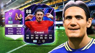 88 Flashback SBC Cavani is a serious THROWBACK! ⏳ FC 25 Player Review